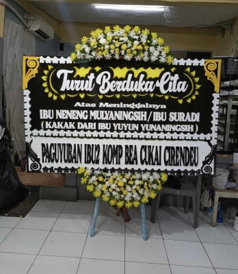Papan Bunga di Tegalmaja Kragilan